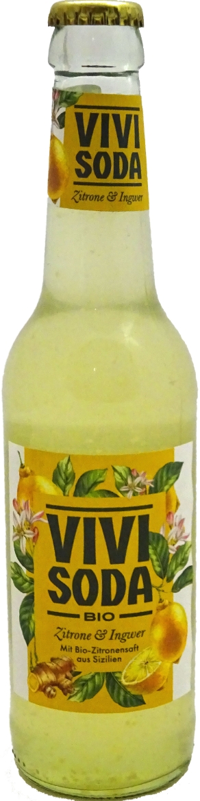 Vivi Soda Zitrone & Ingwer MW