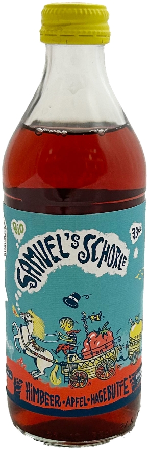 Samuel's Schorle Himbeer-Apfel-Hagenbutt