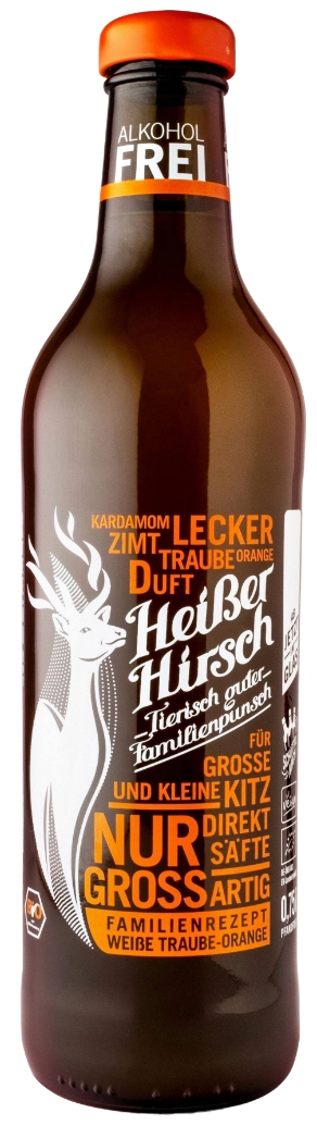 Heisser Hirsch Glühpunsch weiss
