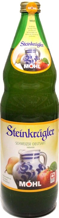 Möhl Apfelsaft Steinkrügler trüb