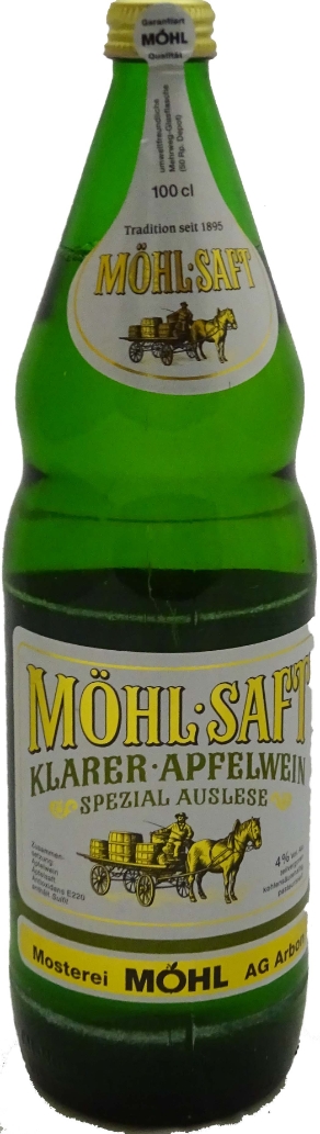 Möhl Saft klarer Apfelwein