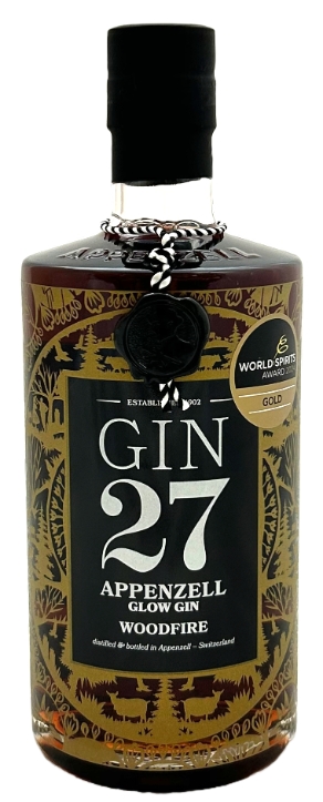 Appenzeller dry Gin 27 Woodfire