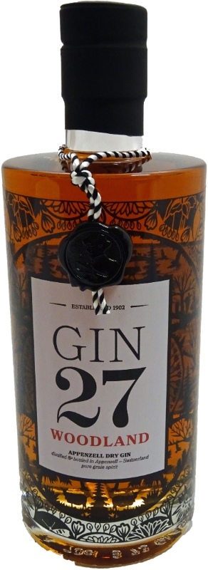 Appenzeller dry Gin 27 Soul of Wood