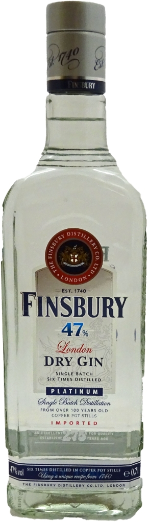 Finsbury London Dry Gin Platinum