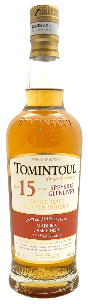 Whisky Tomintoul 