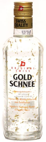 Goldschnee Mandarinen-Liqueur