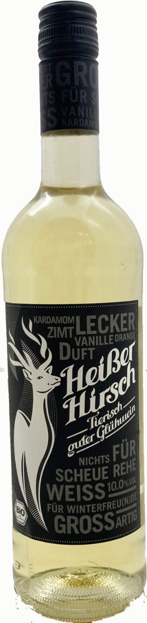 Heisser Hirsch Glühwein weiss