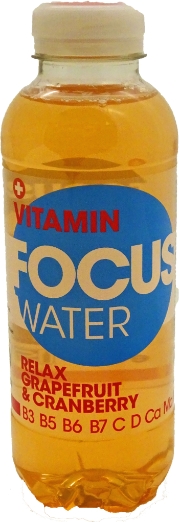 Focuswater Relax Grapefruit PET 12er