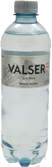 Valser still silber ohne Co2 PET