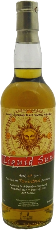 Whisky Tomintoul Liquid Sun