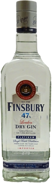 Finsbury London Dry Gin Platinum