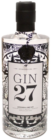 Appenzeller dry Gin 27