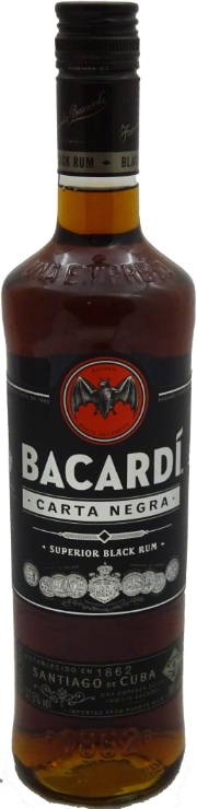 Rum Bacardi Carta negra